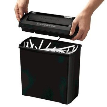 Destructora Fellowes P-25S/ Corte en Tiras de 7mm/ Negra