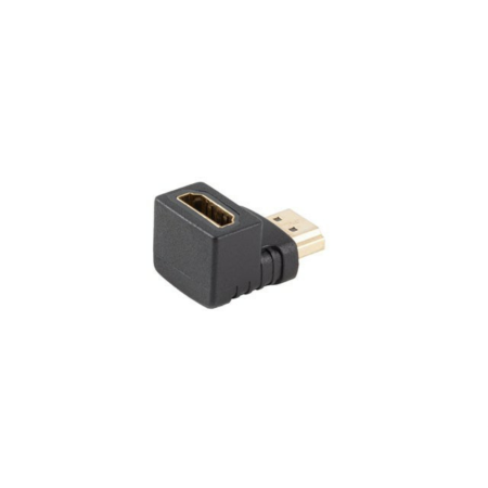 Adaptador hdmi 4k lanberg macho - hembra angulo abajo