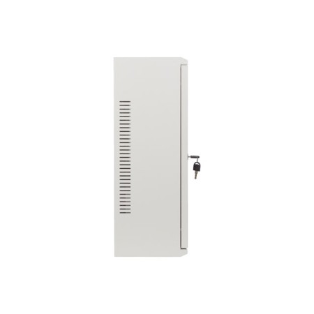 Armario lanberg mural rack 19 pulgadas 6u+3u - 540x200 gris