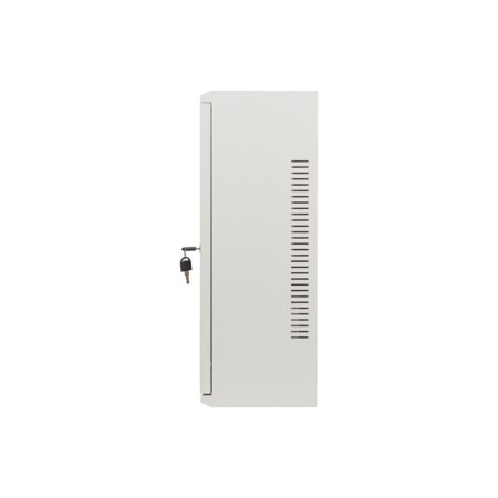Armario lanberg mural rack 19 pulgadas 6u+3u - 540x200 gris