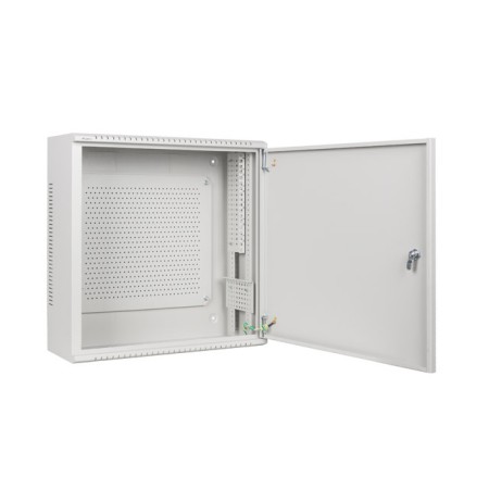 Armario lanberg mural rack 19 pulgadas 6u+3u - 540x200 gris