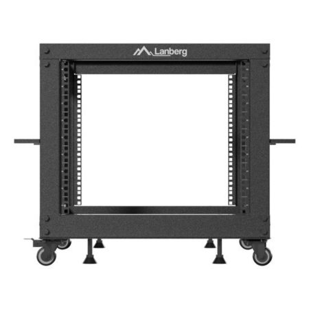 Armario lanberg abierto rack 19 pulgadas 9u - 600x600 negro