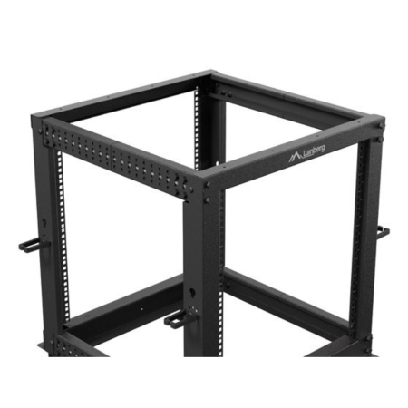 Armario lanberg abierto rack 19 pulgadas 12u - 600x600 negro