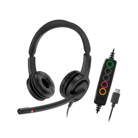 AURICULARES AXTEL VOICE UC28-35 DUO NC USB-C