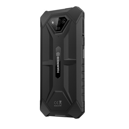 Movil rugerizado hammer iron v 6+6 - 64gb negro