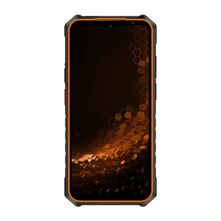 Movil rugerizado hammer iron v 6+6 - 64gb naranja