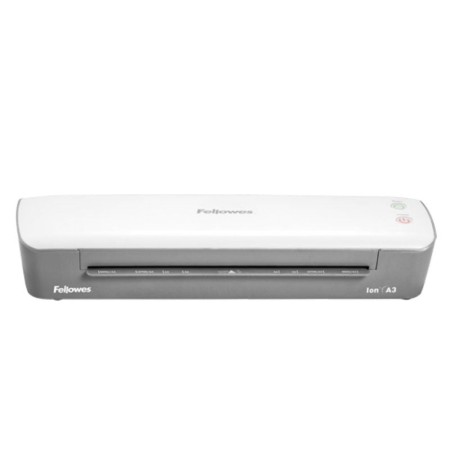 Plastificadora Fellowes Ion A3/ hasta A3 y 125 Micras/ Blanca y Gris