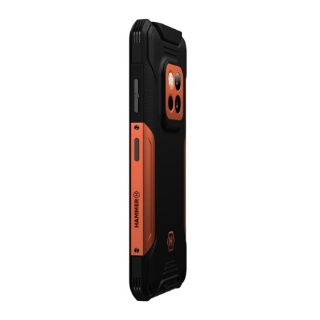 Movil rugerizado hammer construction 2 5g thermal 8 - 256gb naranja