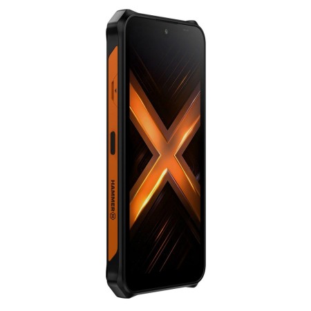 Movil rugerizado hammer energy x2 5g 6 - 128gb negro - naranja