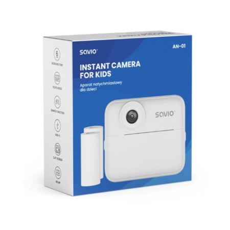 CAMARA INSTANTANEA SAVIO AN-01 WHITE PARA NIÑOS