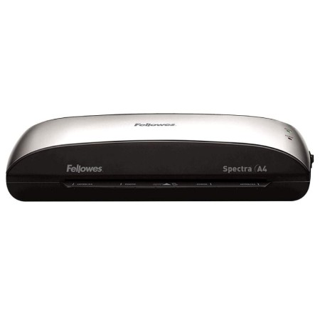 Plastificadora Fellowes Spectra A4/ hasta A4 y 125 Micras/ Negra y Gris