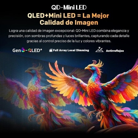Televisor Metz QLED MiniLED 55MNH7000Z 55″/ Ultra HD 4K/ Smart TV/ WiFi