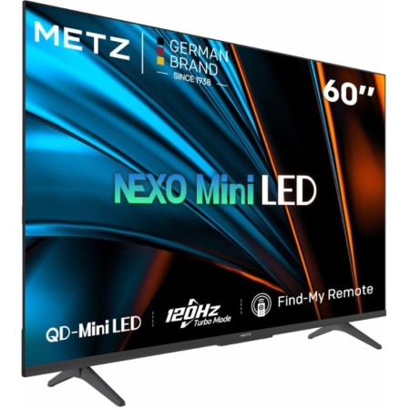 Televisor Metz QLED MiniLED 60MNH7030Z 60″/ Ultra HD 4K/ Smart TV/ WiFi