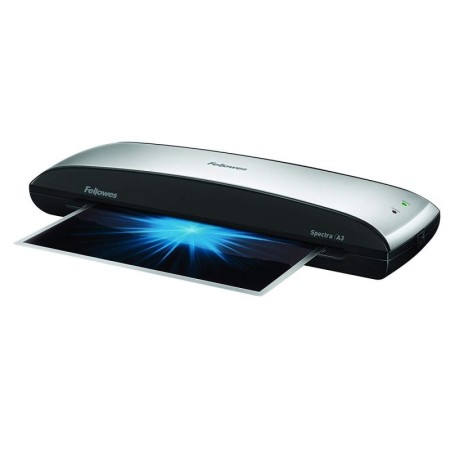 Plastificadora Fellowes Spectra A3/ hasta A3 y 125 Micras/ Gris y Negra