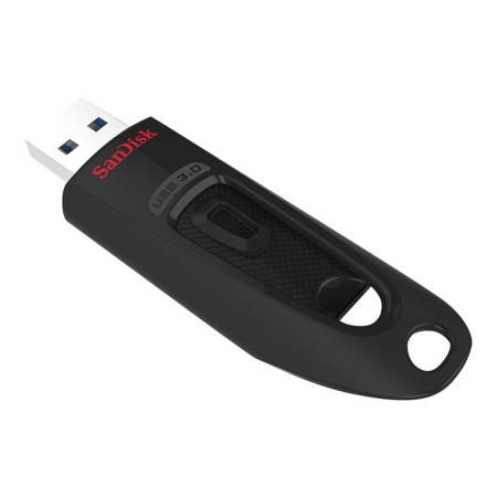 Memoria usb 3.0 sandisk 256gb cruzer ultra negro