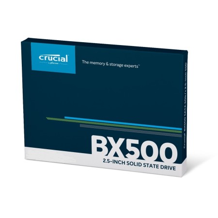 Disco duro interno ssd crucial bx500 500gb 2.5 pulgadas 3d nand sata 6gb - s