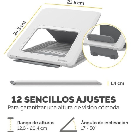 Soporte Fellowes Breyta para Portátiles hasta 14"