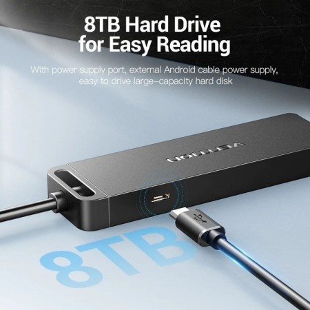 Hub USB 2.0 Vention CHMBB/ 4xUSB