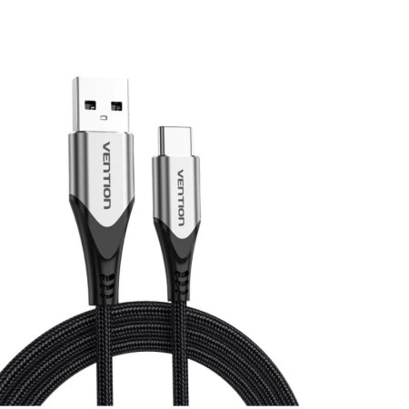 Cable USB 2.0 Tipo-C Vention CODHG/ USB Macho - USB Tipo-C Macho/ 480Mbps/ 1.5m/ Gris