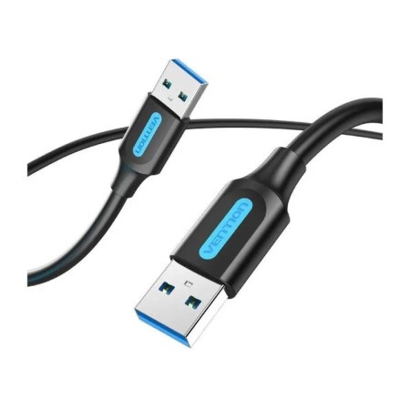 Cable USB 3.0 Vention CONBD/ USB Macho - USB Macho/ 5Gbps/ 50cm/ Negro