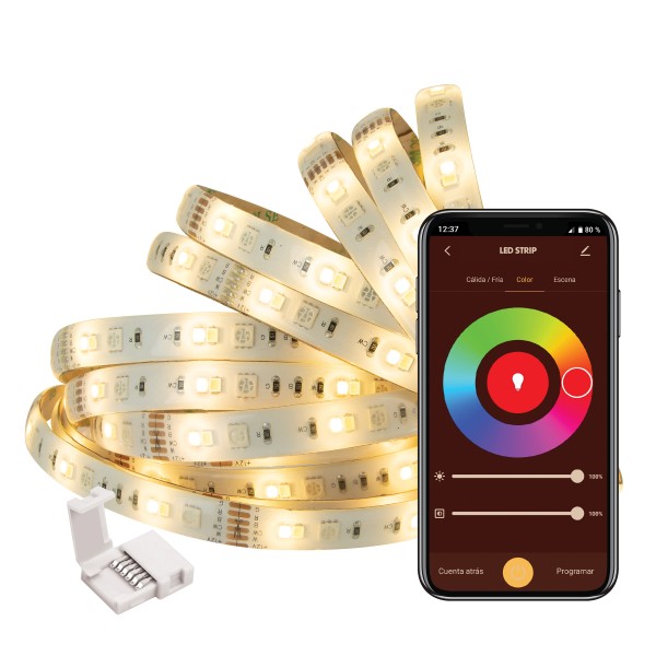 Tira led muvit io wifi rgb燋 5m