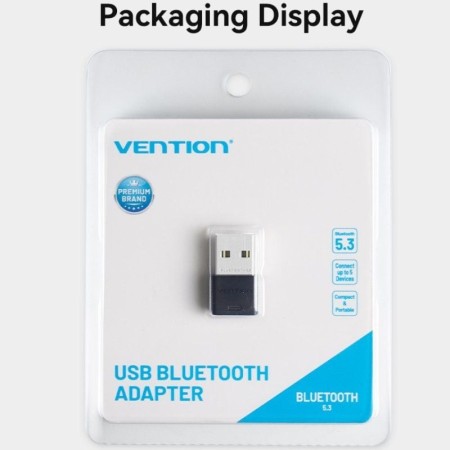 Adaptador USB - Bluetooth 5.3 Vention NAHB0