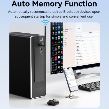 Adaptador USB - Bluetooth 6.0 Vention NAMB0