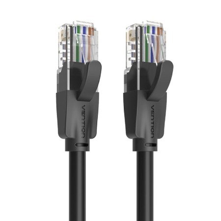 Cable de Red RJ45 UTP Vention IBEBY Cat.6/ 30cm/ Negro