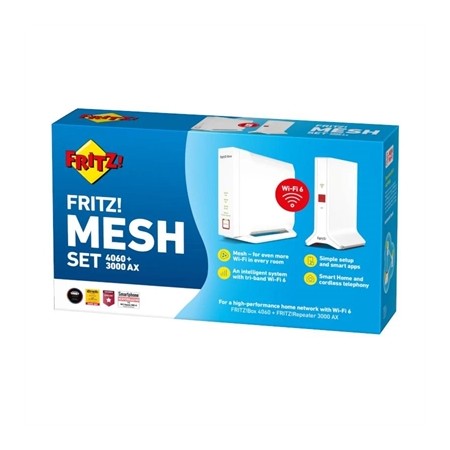 Kit wifi mesh fritz! set 4060  3000 ax int