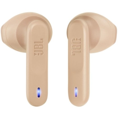 Auriculares Bluetooth JBL Vibe Flex con estuche de carga/ Autonomía 8h/ Beige