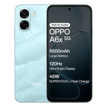 Telefono movil smartphone oppo a6x 5g - 4gb - 128gb - 6.75 pulgadas - azul