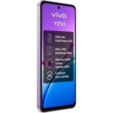 Smartphone Vivo Y21d 4GB/ 128GB/ 6.68″/ Púrpura