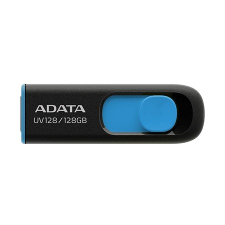 Memoria usb 3.2 adata uv128 128gb negro - azul