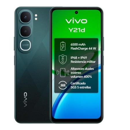 Smartphone Vivo Y21d 4GB/ 128GB/ 6.68″/ Verde