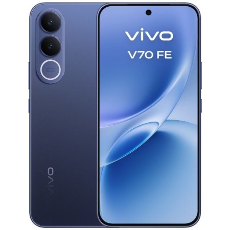Smartphone Vivo V70 FE 8GB/ 512GB/ 6.83″/ 5G/ Azul/ Incluye Cargador + Auriculares