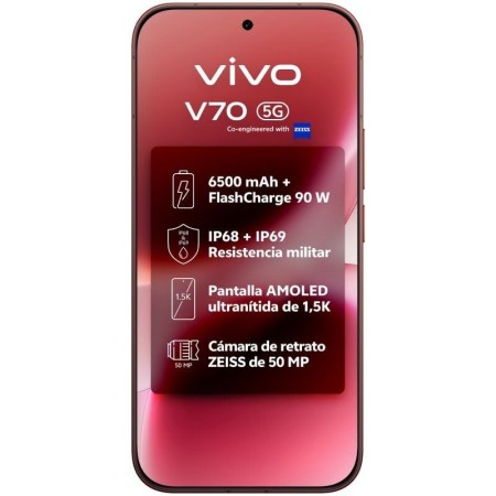 Smartphone Vivo V70 8GB/ 512GB/ 6.59″/ 5G/ Marrón