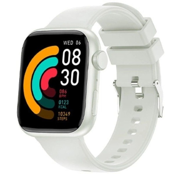 Smartwatch Forever IGo Watch 3 JW-500/ Notificaciones/ Frecuencia Cardíaca/ Blanco