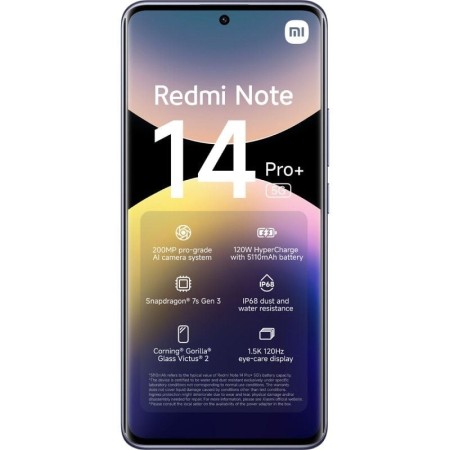Smartphone Xiaomi Redmi Note 14 Pro+ 12GB/ 256GB/ 6.67″/ 5G/ Púrpura