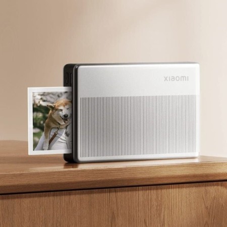 Impresora Portátil Fotográfica Xiaomi Photo Printer 1S/ Bluetooth/ Plata