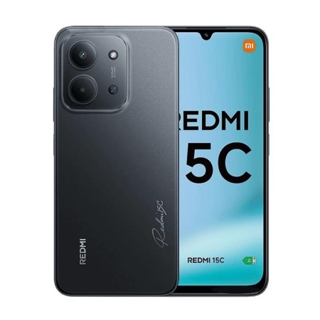 Smartphone Xiaomi Redmi 15C 4GB/ 128GB/ 6.9″/ Negro