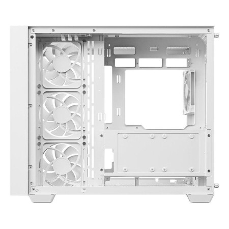 Caja ordenador gaming deepcool cg530u 4f atx argb cristal templado blanca