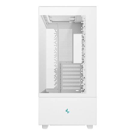 Caja ordenador gaming deepcool atx ch690 cristal templado blanca