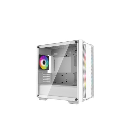 Caja ordenador gaming deepcool cc360 blanco m - atx 1 x usb 3.0 1 x usb 2.0 3 x 120mm