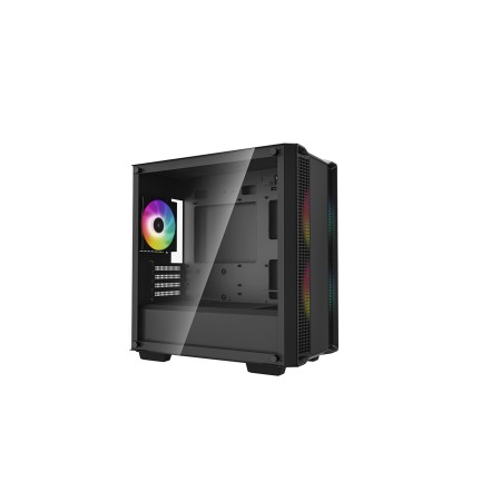 Caja ordenador gaming deepcool cc360 negro m - atx 1 x usb 3.0 1 x usb 2.0 3 x 120mm