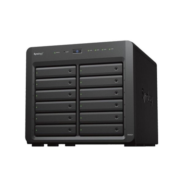 Servidor nas synology disk station ds2422 12 bahias raid gigabit ethernet