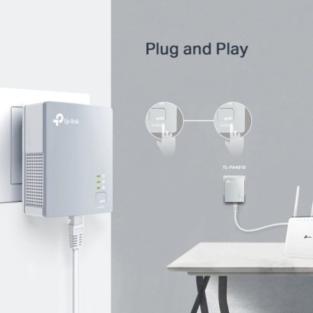 TP-LINK TL-PA4010 KIT Powerline AV600 Mini