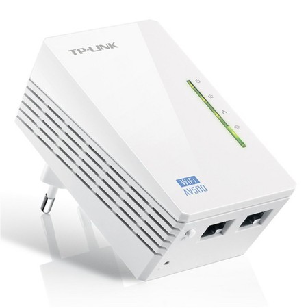 Adaptador Powerline TP-Link AV600 Extender 600Mbps/ Alcance 300m