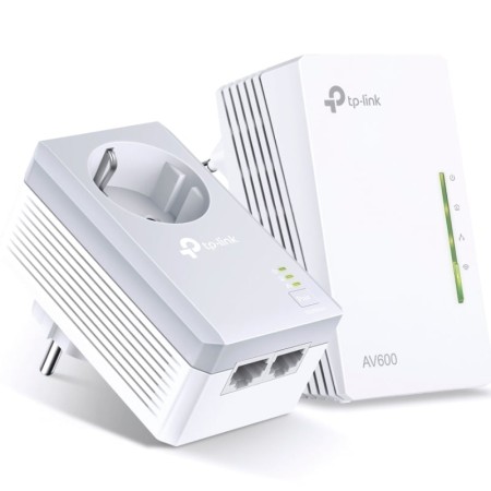 Adaptador Powerline TP-Link TL-WPA4226 KIT AV600 600Mbps/ Alcance 300m/ Pack de 2