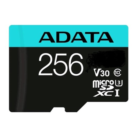 Tarjeta memoria micro sd adata 256gb cl10  adaptador sd