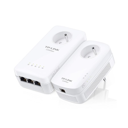 Adaptador Powerline TP-Link TL-WPA8631P 1300Mbps/ Alcance 300m/ Pack de 2